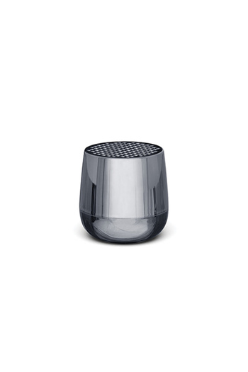 Lexon MINO+ Bluetooth Speaker USB and wireless charging Portable Speaker ABS Metallic grey