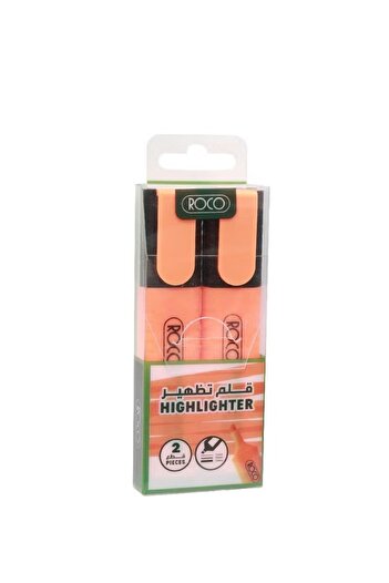 Roco 120 Highlighter – Orange, 1.2-5mm Chisel Tip