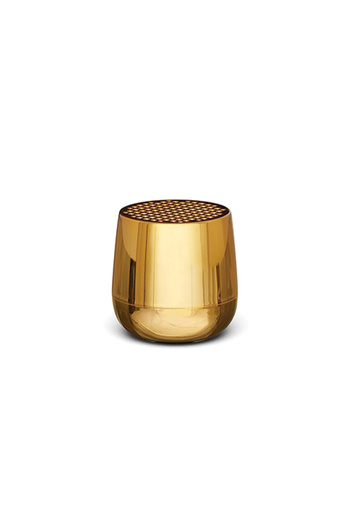Lexon MINO+ Bluetooth Speaker USB and wireless charging Portable Speaker ABS Metallic Gold