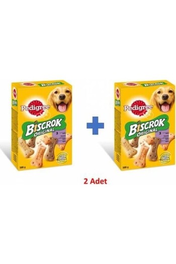 Pedigree Biscrok 2X500 gr Köpek Ödül Bisküvi
