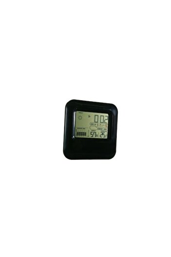 SOHO Indoor weather station with humidity and temperature sensor, black
