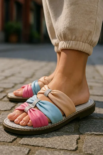 N Napa Shoe Γυναικείες παντόφλες casual από γνήσιο δέρμα