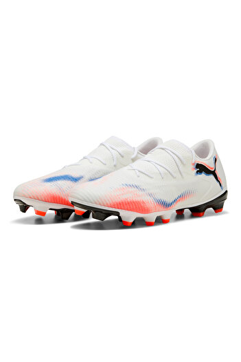 Puma Future 8 Match Low Fg/Ag Men's White Football Boots 10859901