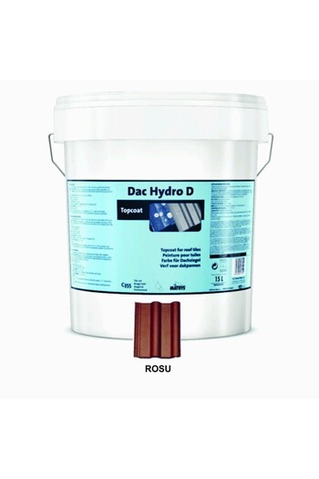 OEM Dac Hydro D Red Tile Paint 15 Liters