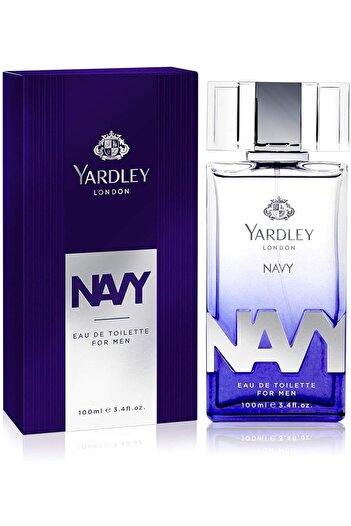 Yardley London Navy Eau De Toilette, Refreshing Marine Fragrance, 100ml