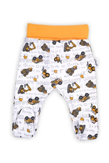 Nicol 100% Trousers 'Big Trucks' Collection 2021 White Size 62