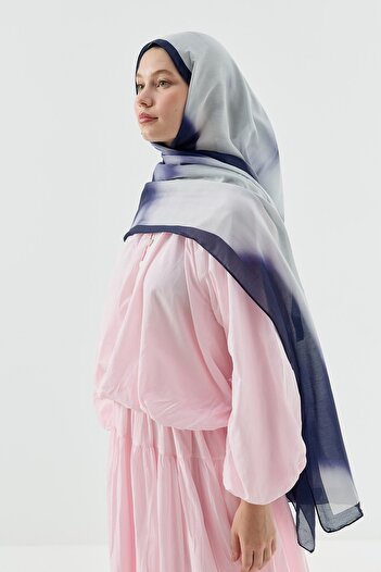 Modakaşmir Mist Pattern Cotton Shawl