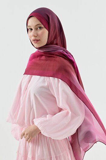 Modakaşmir Mirage Pattern Cotton Shawl
