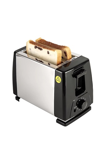 divendi-ro Toaster, RAF R262, 750 W, 6 toasting steps, 19.5x12x21 cm, black-silver