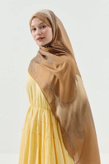 Modakaşmir Melt Pattern Cotton Shawl