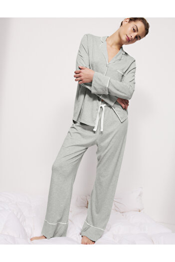 Marks & Spencer Pamuk Modal Karışımlı Pijama Takımı