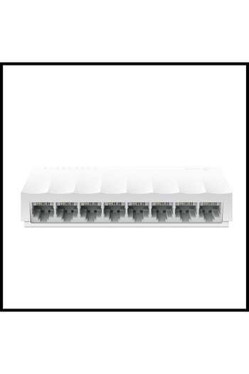 TP-LINK LS1008، تقنية خضراء، 8 منافذ، ميجابت، غير مُدار، مفتاح سطح مكتب