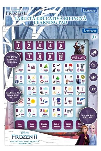 LEXIBOOK Disney Frozen II - Tableta educativa bilingva inte