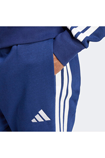 adidas Essentials 3 Stripes Erkek Lacivert Eşofman Altı