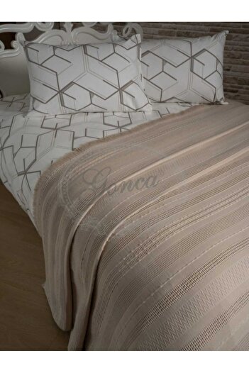 CENGİZ ÇEYİZ Gonca Helen Cotton Double Pique Set 18713