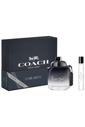 Coach Men, Men's Gift Set - Eau de Toilette 60 ml + Eau de Toilette 7.5 ml Travel