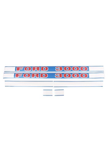 PEREN TRAKTÖR Set de inscripții laterale Ford 3000