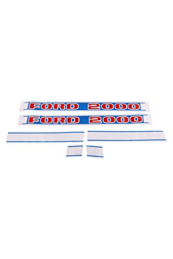 PEREN TRAKTÖR Set de inscripții laterale Ford 2000