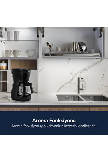 DELONGHİ Delonghı Icm16210.bk Aroma Ayarlı Filtre Kahve Makinesi