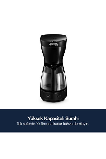 DELONGHİ Delonghı Icm16210.bk Aroma Ayarlı Filtre Kahve Makinesi