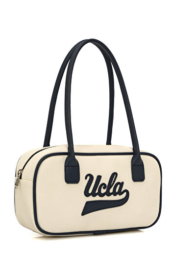 UCLA White Women's Hand and Shoulder Bag 05Uc25K9000