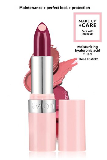 AVON Hydramatic Shimmer Lipstick Burgundy