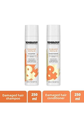 Toni&Guy 250 ml Hair Care Conditioner - Shampoo for Damaged Hair