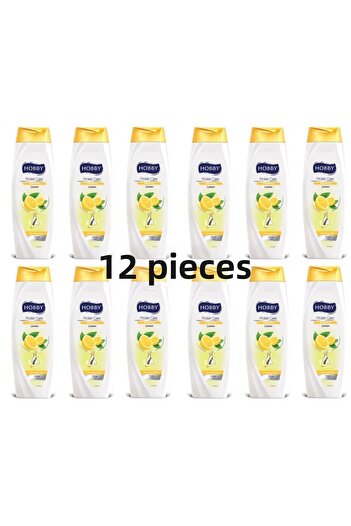 Hobby Lemon Essence Shampoo - 600 Ml X12 Pieces