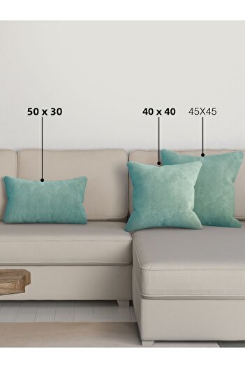 Perle Home Daily Series Husa de perna de culoare albastru ceata