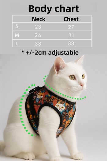 minial Anti-Escape Cat Walking Collar