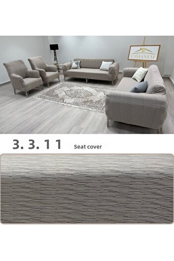 uzhanem 3 3 1 1 Stretch Elastic Flexible Washable Jacquard Sofa Cover Set Sofa Cover