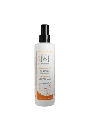 6biologico Dry Shampoo 250ml – Sanitizing with Aloe and Tea Tree Oil