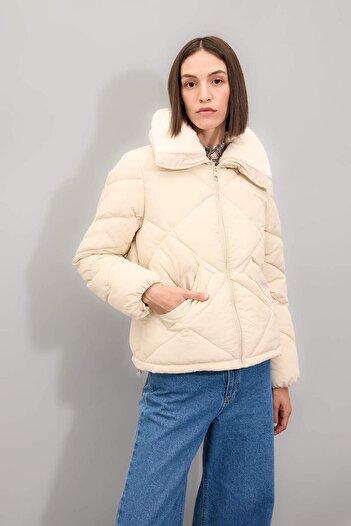 DeFacto Waterproof Lined Regular Fit Coat - A0756ax23wn