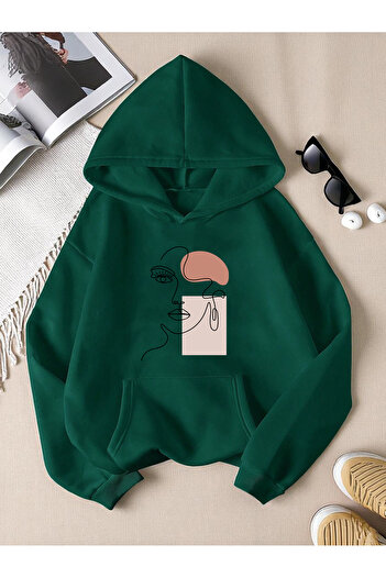 uyguntarz Φούτερ με στάμπα Silhouette Oversize