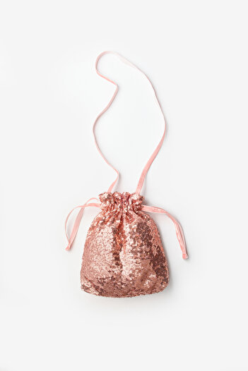 Le Mabelle Rose Sequined Girl's Bag
