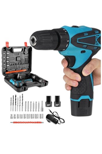 Toybox 12 volt cordless drill and tool kit