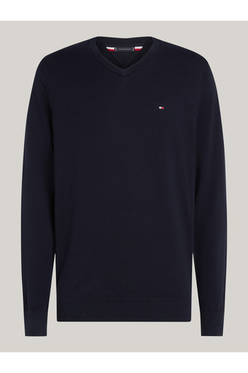 Tommy Hilfiger Erkek Lacivert Kazak MW0MW14745 DW5