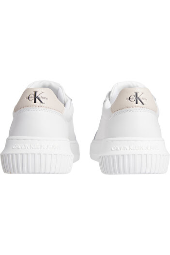 Calvin Klein Bright White/Whisper Pink Sneaker For Kadın / Kız