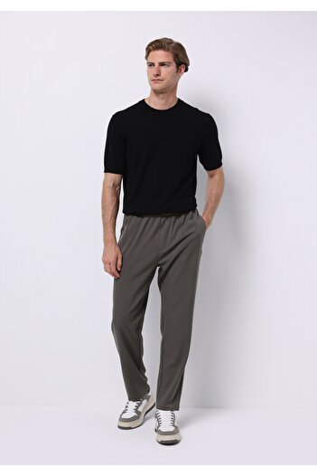 Colin's Regular Fit Mid Waist Straight Leg Men's Green Trousers