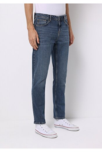 Colin's Ανδρικό μαύρο τζιν παντελόνι Straight Fit