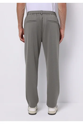Colin's Regular Fit Mid Waist Straight Leg Men's Green Trousers