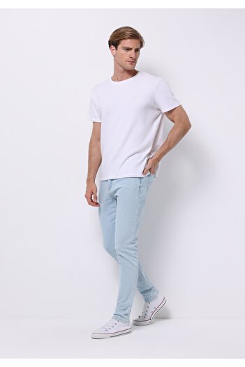 Colin's Slim Fit Erkek Bleach İndigo Denim Jean Pantolon