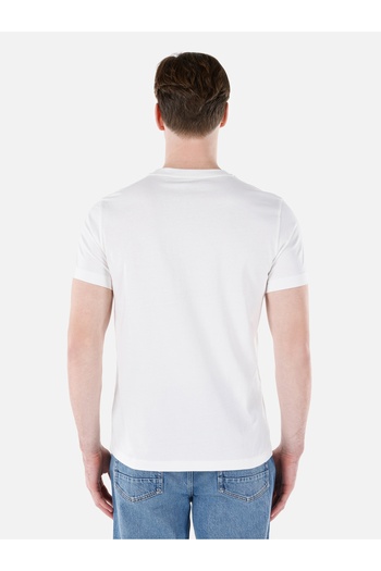 Colin's Men's White T-Shirt - Sleeves