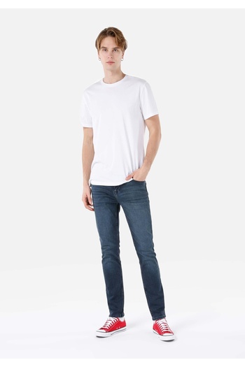 Colin's 044 Karl Normal Cut Low Waist Straight Leg Dark Blue Men's Trousers Cl 1068664