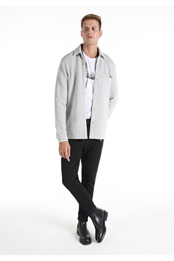Colin's Ανδρικό γκρι μπουφάν Regular Fit