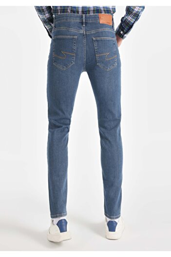 Colin's Slim Fit Low Waist Narrow Leg Men's Indigo Jean Pants