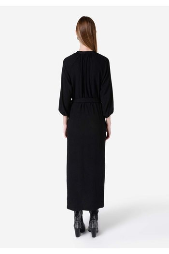 Colin's Regular Fit Women's Black Long Sleeve Dress