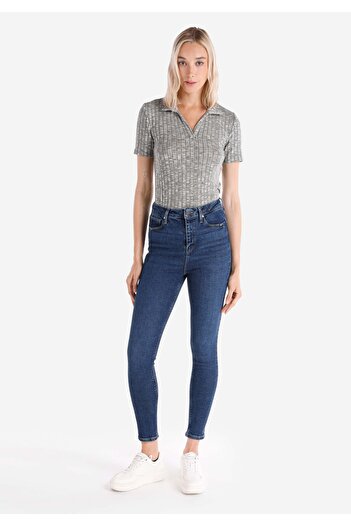Colin's Skinny Fit Yüksek Bel Dar Paça Kadın Denim Jean Pantolon