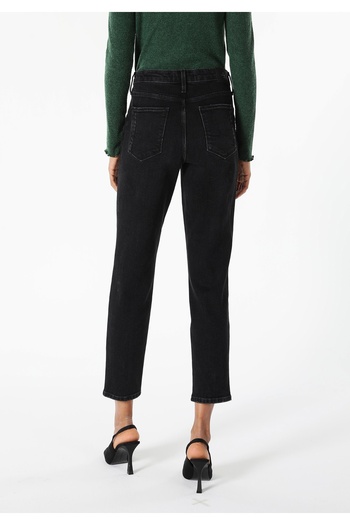 Colin's 891 Maya Slim Fit Mid Waist Narrow Leg Women's Black Jean Trousers Cl1061423