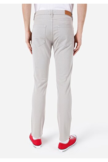 Colin's Straight Fit Low Waist Straight Leg Men's Stone Trousers
